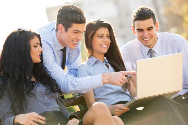 Business Team On A Break — Stock Photo, Image