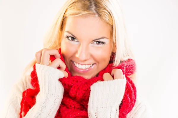 Winter girl — Stock Photo, Image