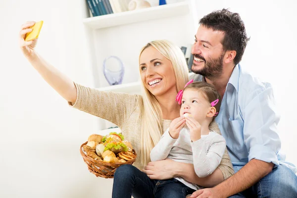 Family Selfy — Stock Photo, Image