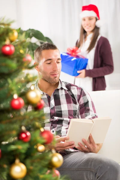 Christmas gift — Stock Photo, Image