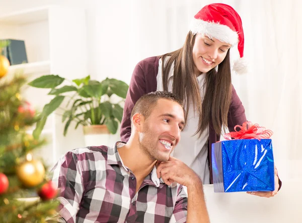 Christmas gift — Stock Photo, Image