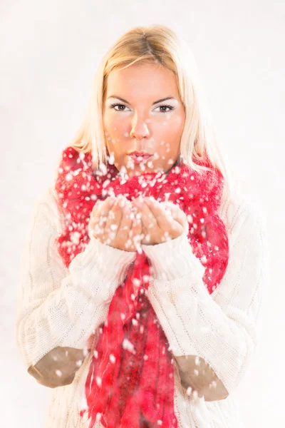 Winter girl — Stock Photo, Image