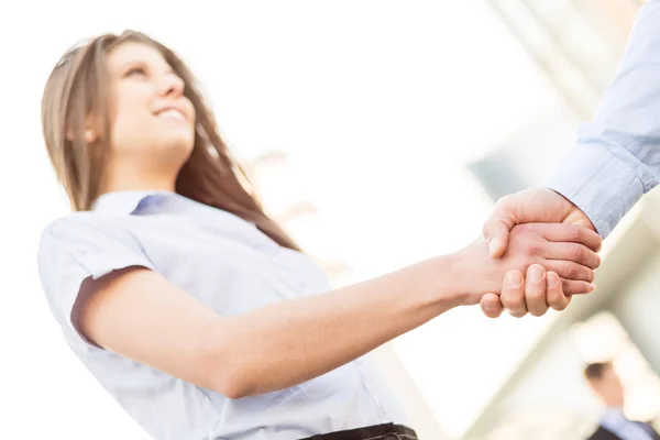 Obchodní handshake — Stock fotografie