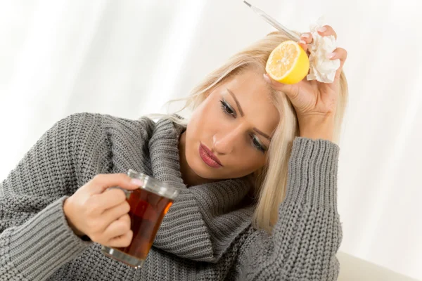 Again That Annoying Colds — Stock Photo, Image