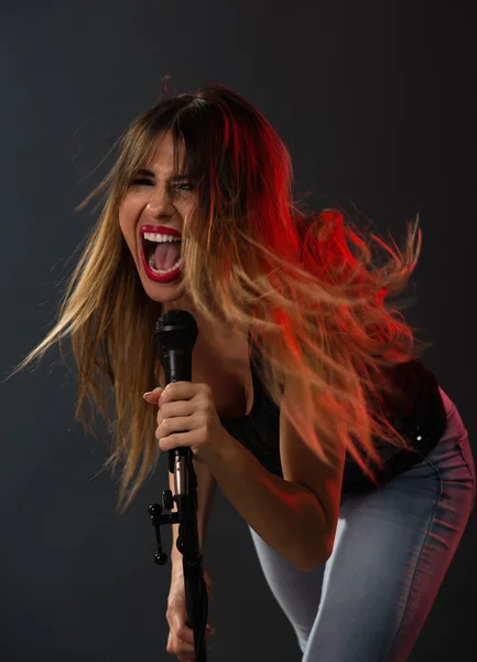 Cute Rock Star — Stock Photo, Image