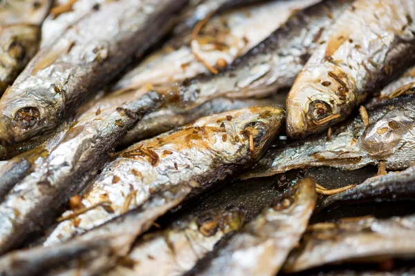 Fresh Fried Smelts — Stock Photo, Image