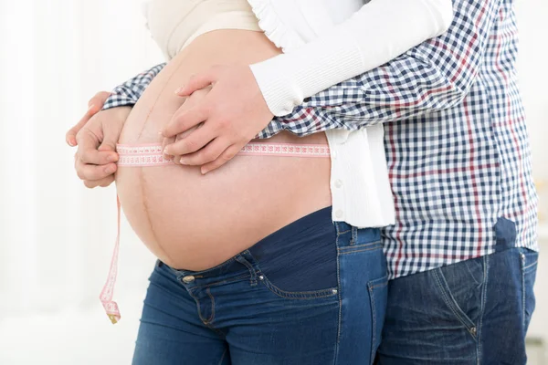 Embarazada vientre —  Fotos de Stock