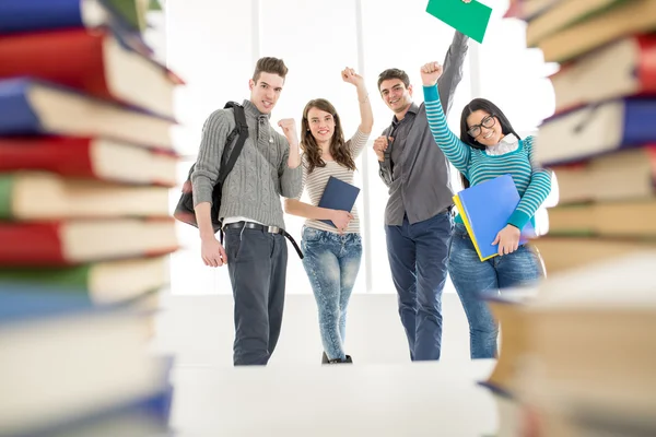 Studenti di successo — Foto Stock