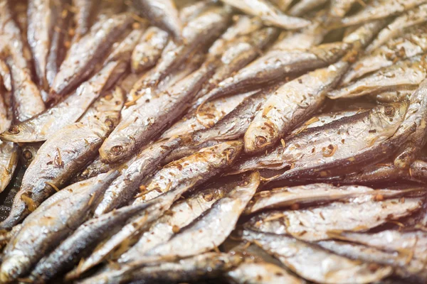 Fresh Fried Smelts — Stock Photo, Image