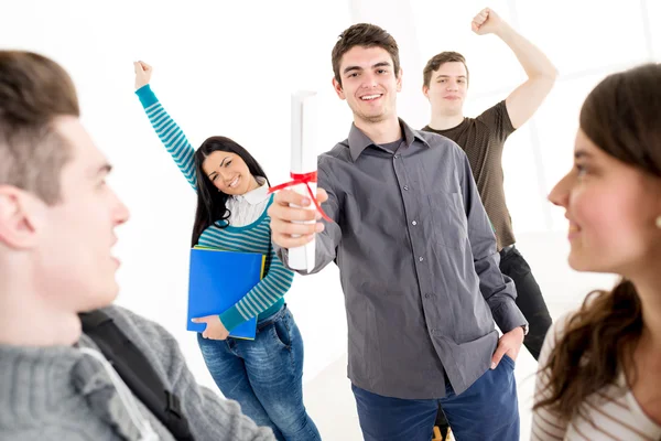 Successful Man Student — Stock Photo, Image