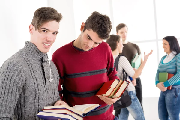 Two Man Student — Stock Photo, Image