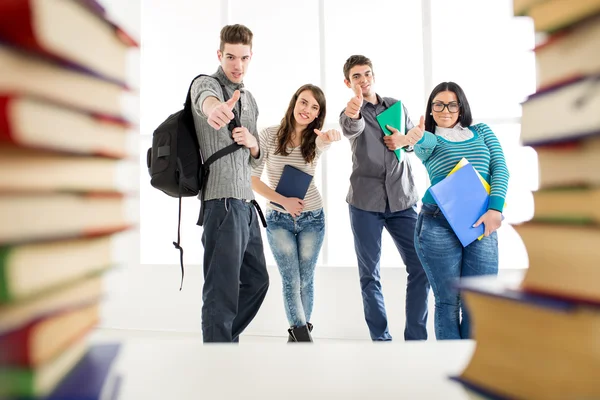 Group Of Successful Students