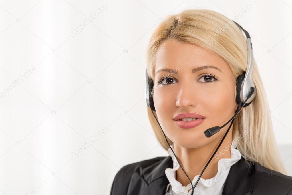 Young Call Operator
