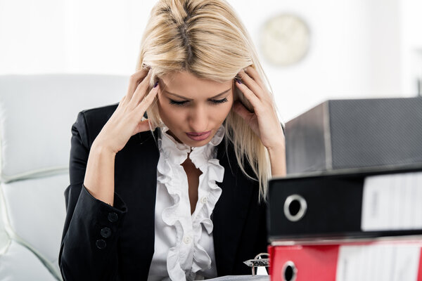 Голова бизнесвумен
