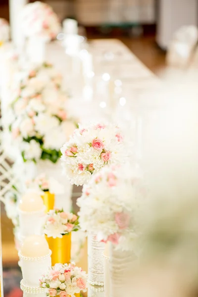 Décoration de table mariage — Photo