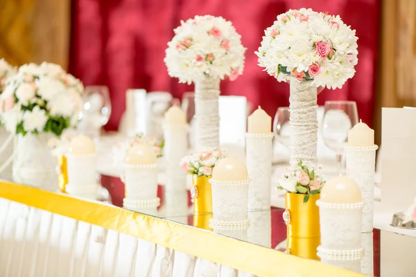 Boda decoración de mesa — Foto de Stock