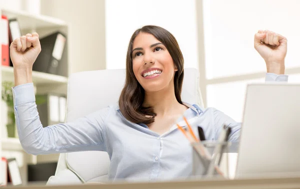 Mujer de negocios exitosa — Foto de Stock