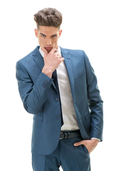 Fashion Man Posing — Stock Photo, Image