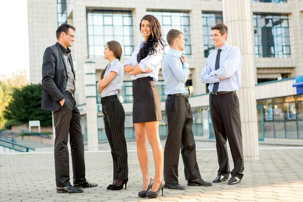 Équipe des jeunes entreprises — Photo