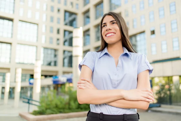 Joven empresaria — Foto de Stock