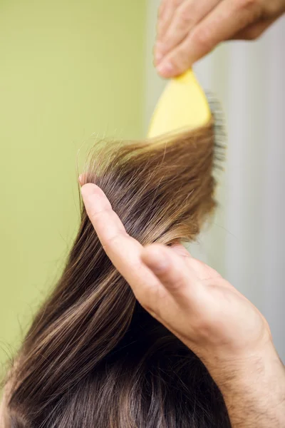 Penteado — Fotografia de Stock