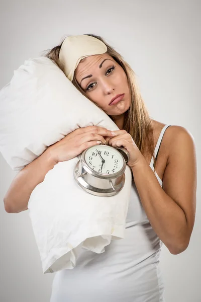 Girl at Early Morning — Stock Photo, Image