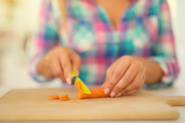 Carota. Primo piano . — Foto Stock