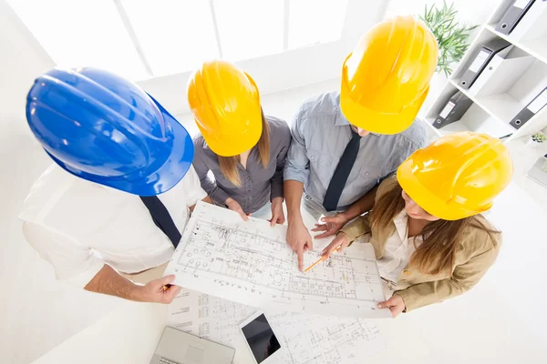 Successful Architects Team — Stock Photo, Image