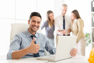 Başarılı genç iş adamı