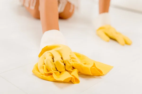 Cleaning Home. Close-up — Stock Photo, Image