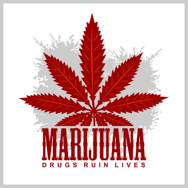 логотип марихуаны