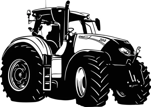 Trator Desenho vetorial ilustração do vetor. Ilustração de agricultura -  160935546