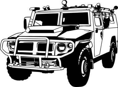 askeri araç - silahlı kuvvetler - izole edilmiş