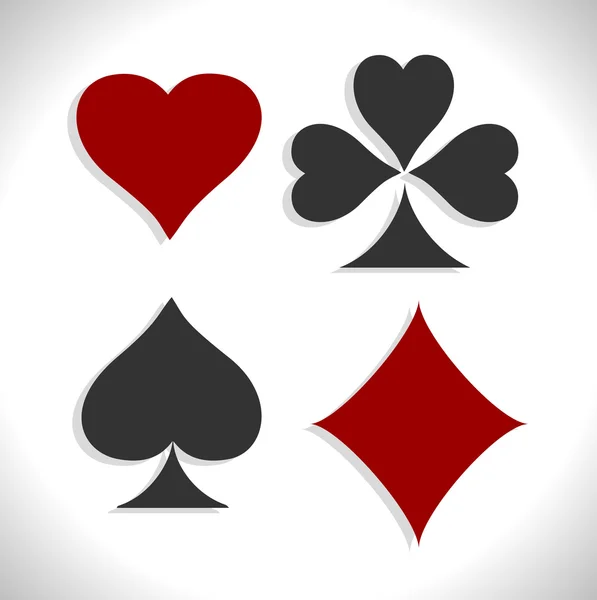 ᐈ Playing card icons stock vectors, Royalty Free playing card symbols