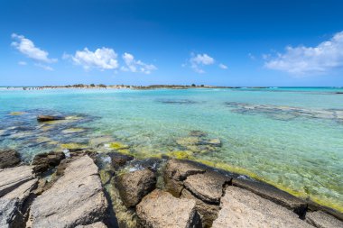 pembe kum plaj elafonissi