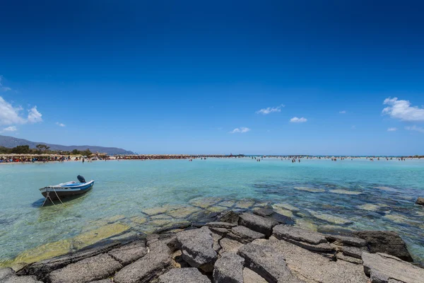 Pink Sand Beach of Elafonissi — Stock Photo, Image