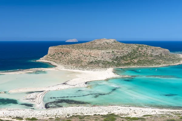 Gramvousa Island And The Balos Lagoon — Stock Photo, Image