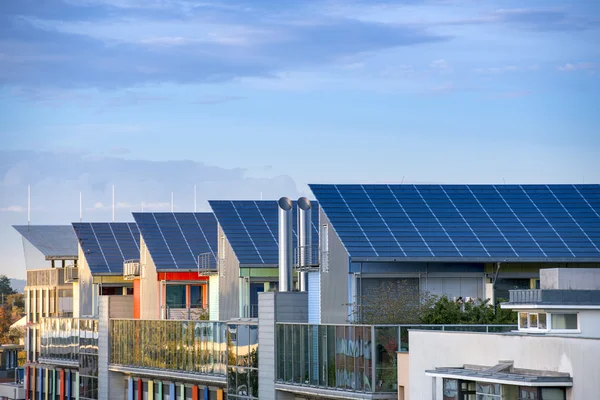 Detaljer för Sunship (Sonnenschiff) i Freiburg, Tyskland — Stockfoto