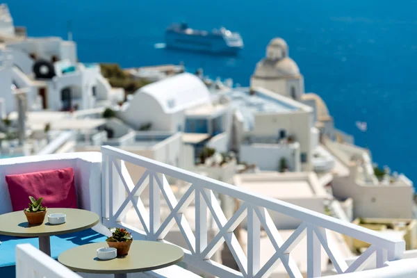 Relaxing in Santorini — Stock Photo, Image