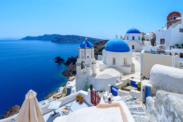 Oia, Santorini, Grecia — Foto de Stock