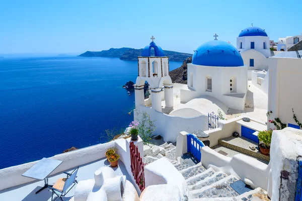 Oia, santorini, grécia — Fotografia de Stock