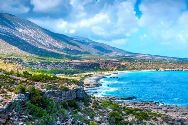 Coasta Stâncoasă din Creta, Grecia — Fotografie, imagine de stoc