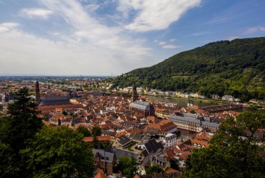Blick ueber Heidelberg