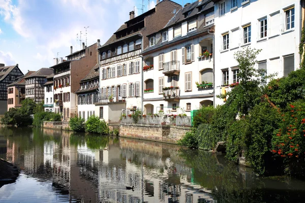 Pettite Frankrike gamla stan i Strasbourg Frankrike, Alsace. — Stockfoto