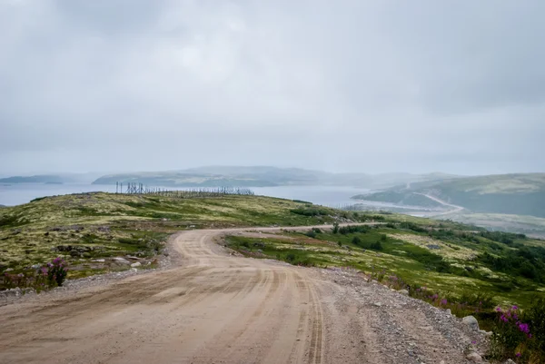 Strada per Teriberka — Foto Stock