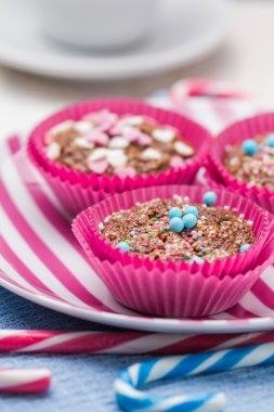 Bahar Kek pembe tatlı kek tatlı