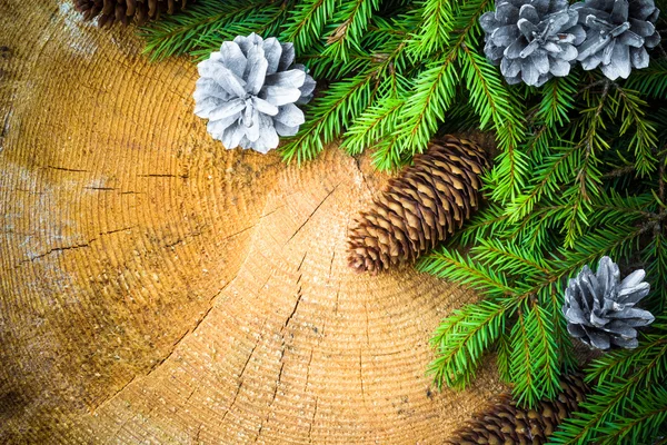 Christmas tree spruce pine wooden — Stock Photo, Image