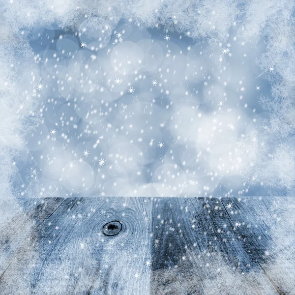 Winter background Graphics winter snow frost projectsspace text — Stock Photo, Image