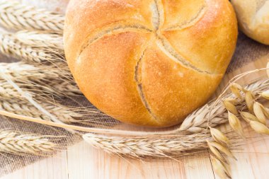 farklı fırıncılık ürünleri kulakları tahıllar