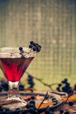 cam tentür chokeberry sonbahar vintage şekillendirme